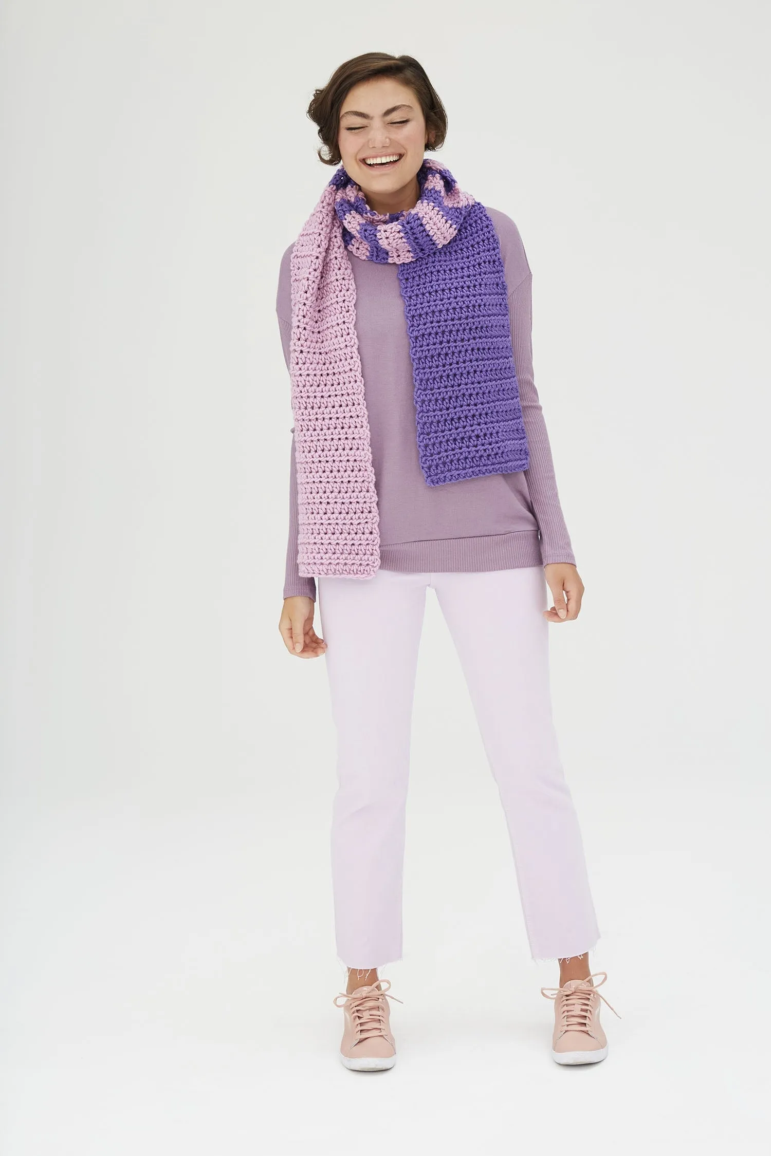 Linden Crochet Scarf - Version 4