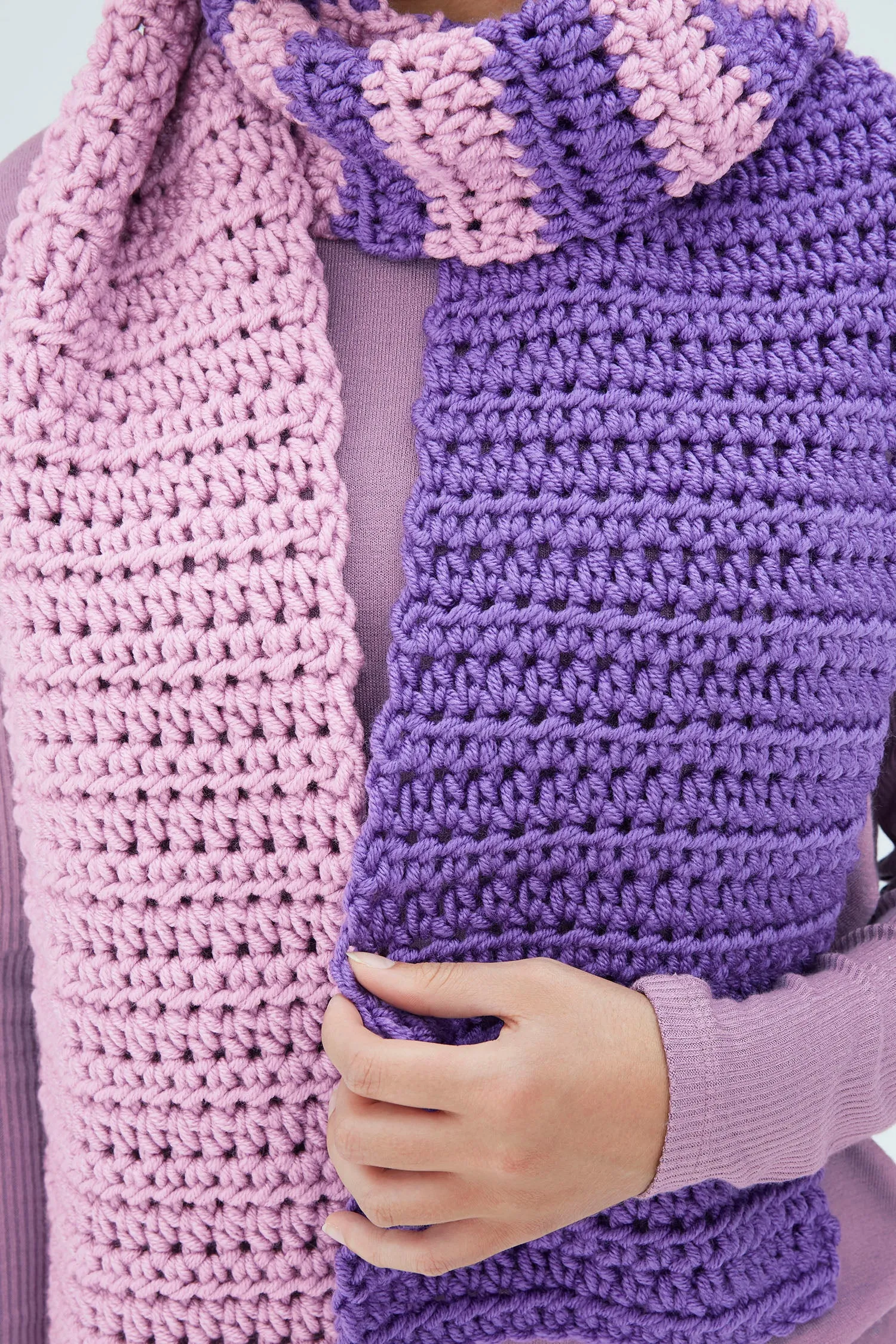 Linden Crochet Scarf - Version 4
