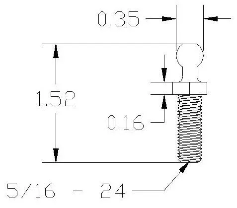 Linear Ball Stud #2