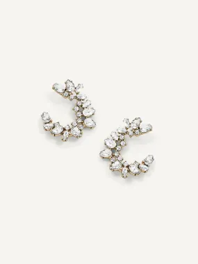 Lupe Crescent Studs