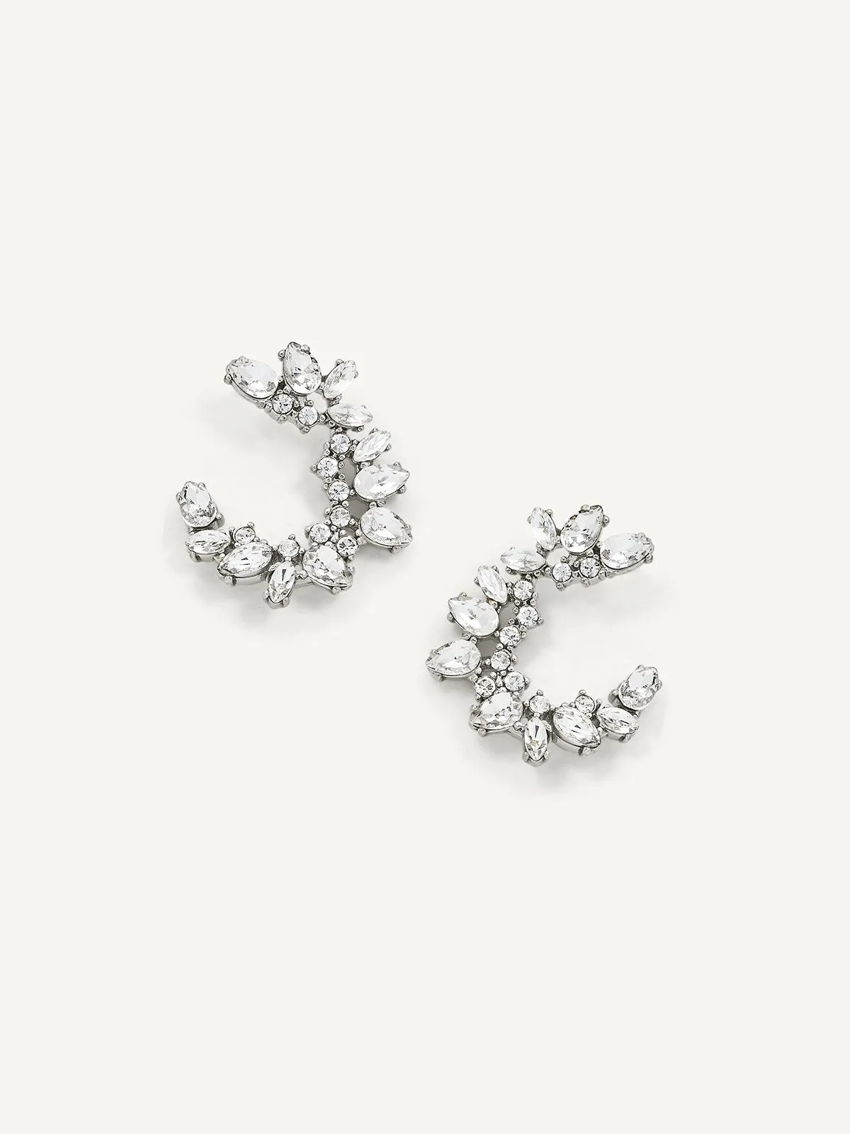 Lupe Crescent Studs