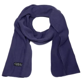 Men Women Fleece Scarf - Navy