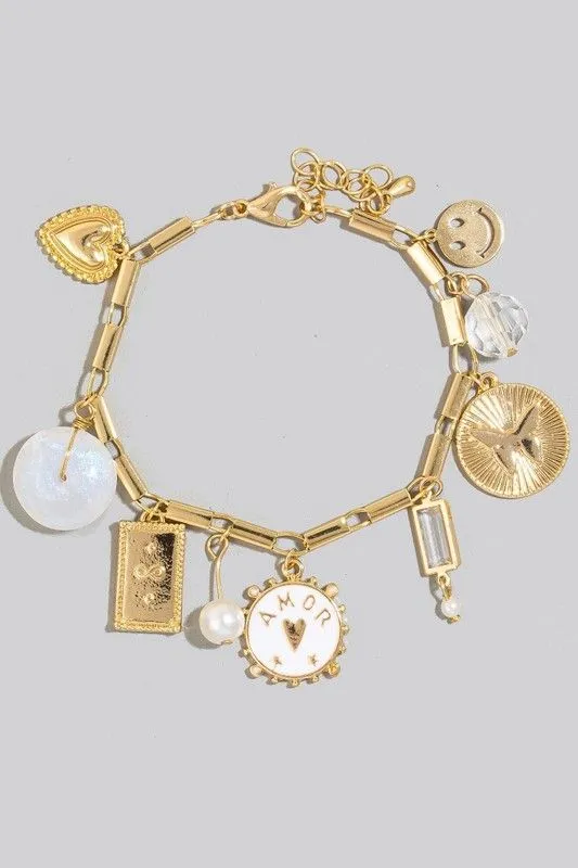 Mi Amour Charm Bracelet