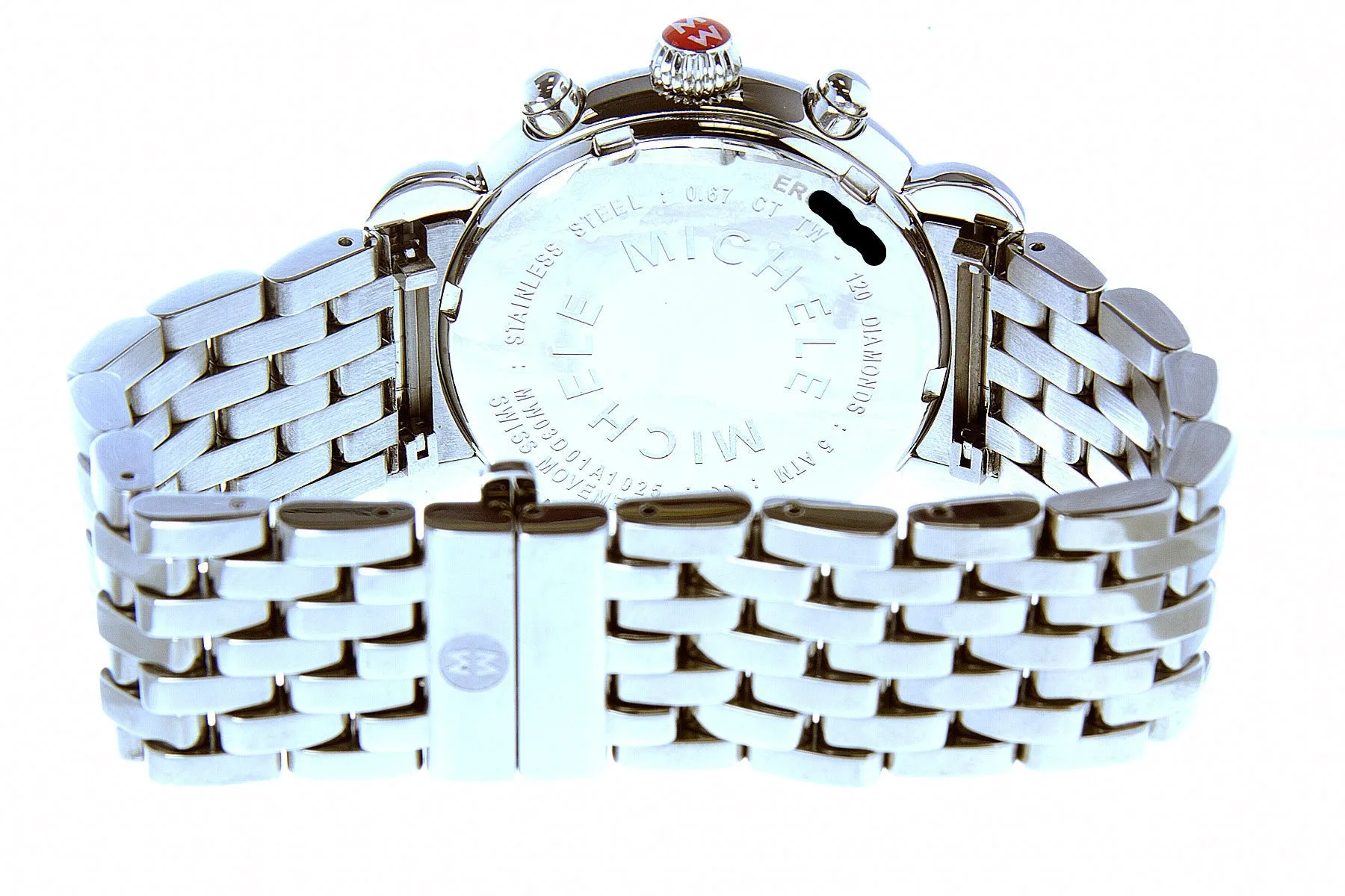 Michele Watch CSX Diamond Chronograph