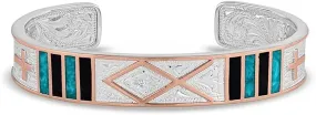 Montana Silversmiths Fishermen of Faith Cuff Bracelet
