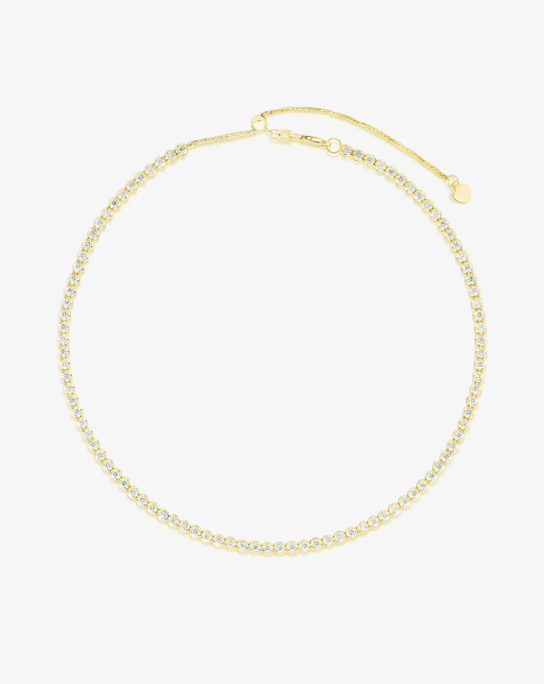 Multiway Tennis Necklace   Double Wrap Bracelet