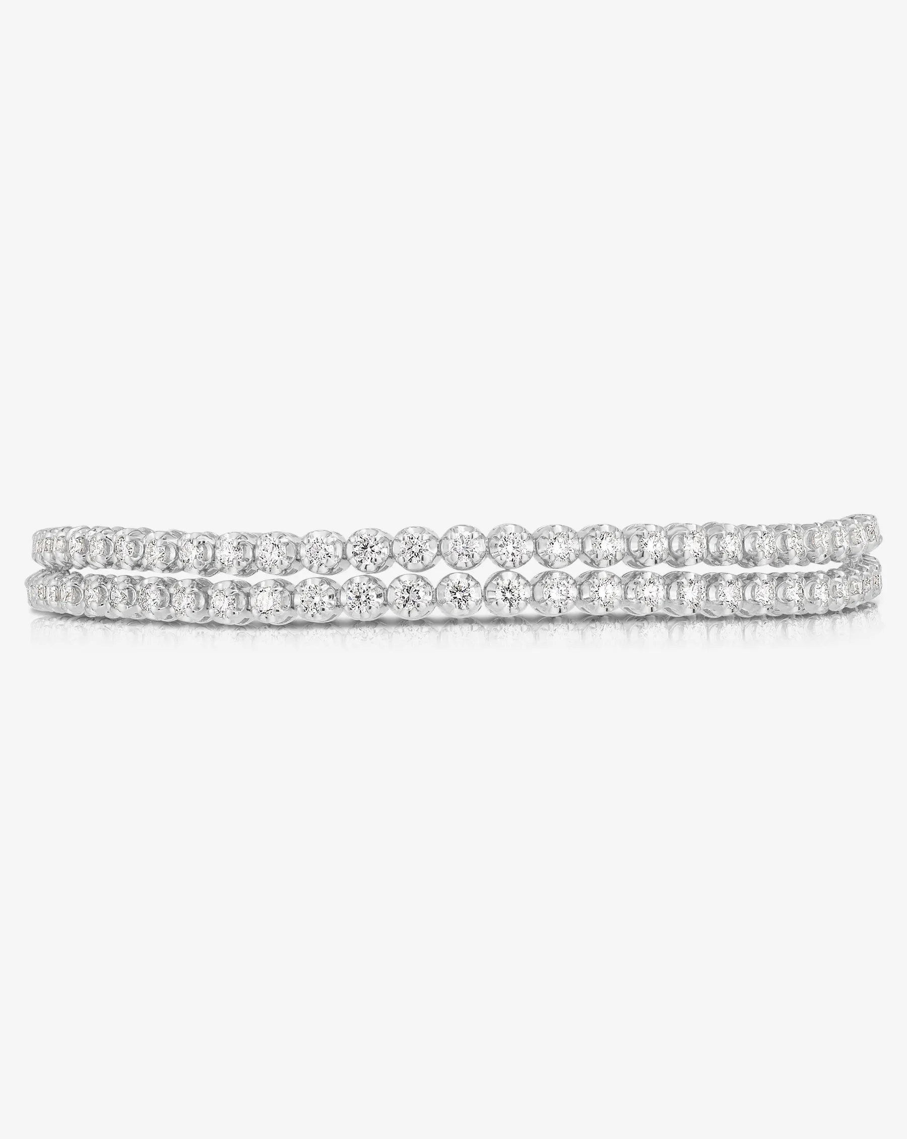 Multiway Tennis Necklace   Double Wrap Bracelet