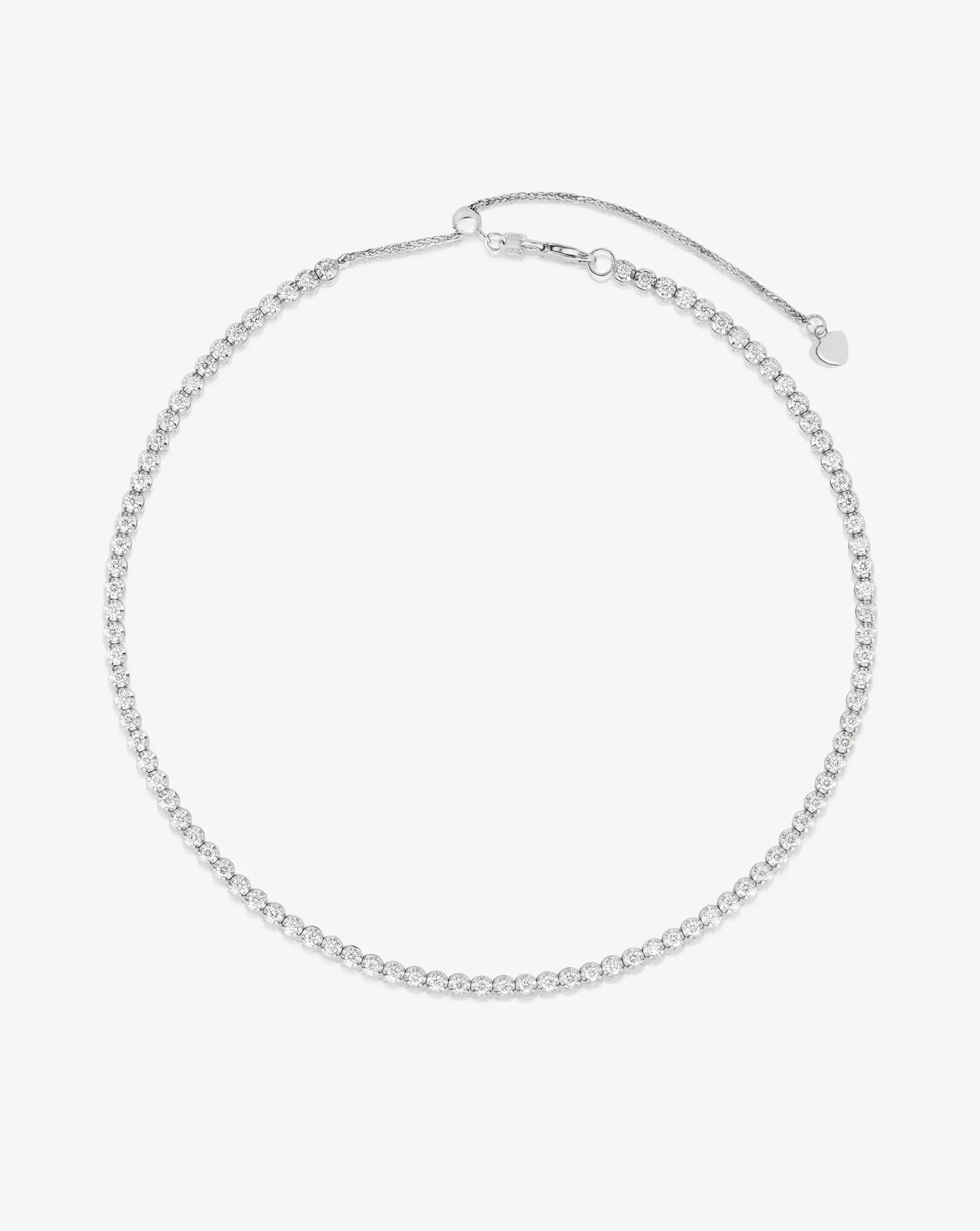Multiway Tennis Necklace   Double Wrap Bracelet