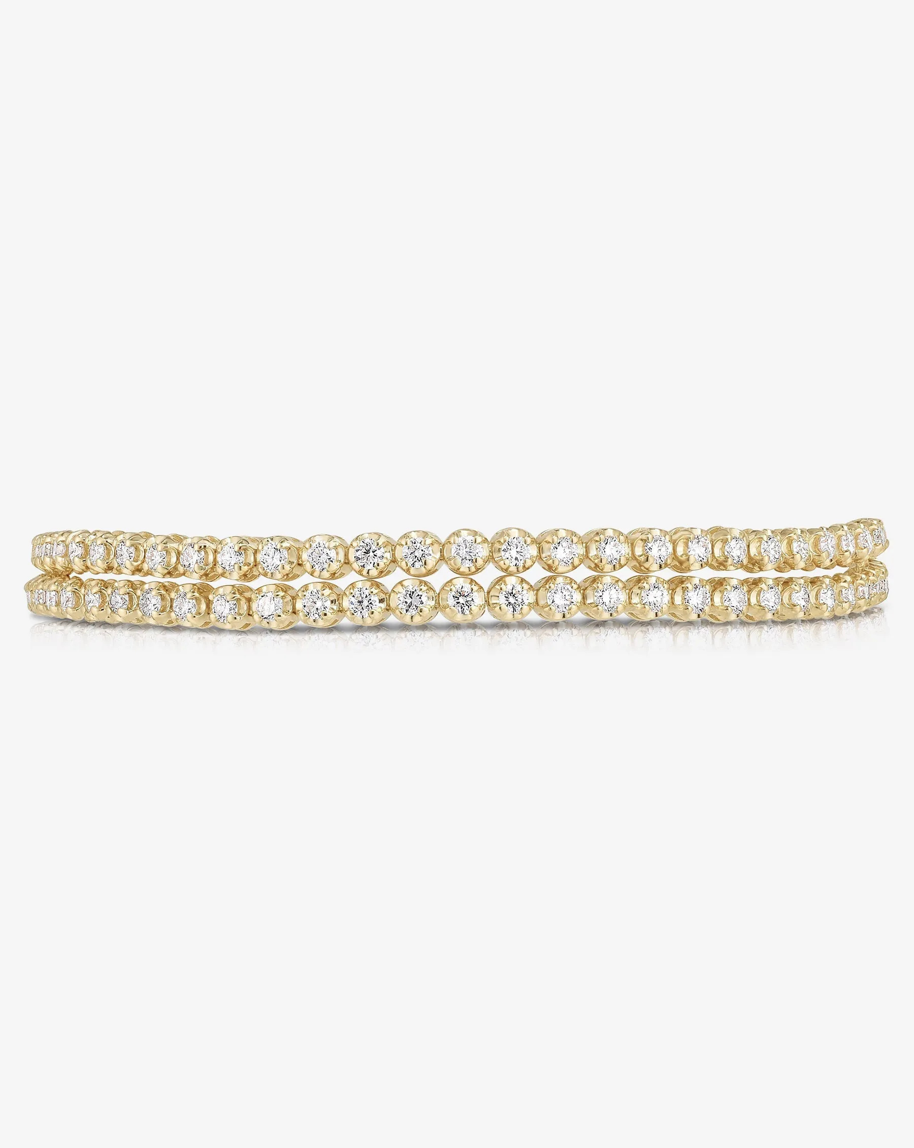 Multiway Tennis Necklace   Double Wrap Bracelet