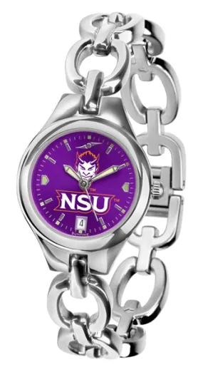 Northwestern State Eclipse Ladies Watch - AnoChrome
