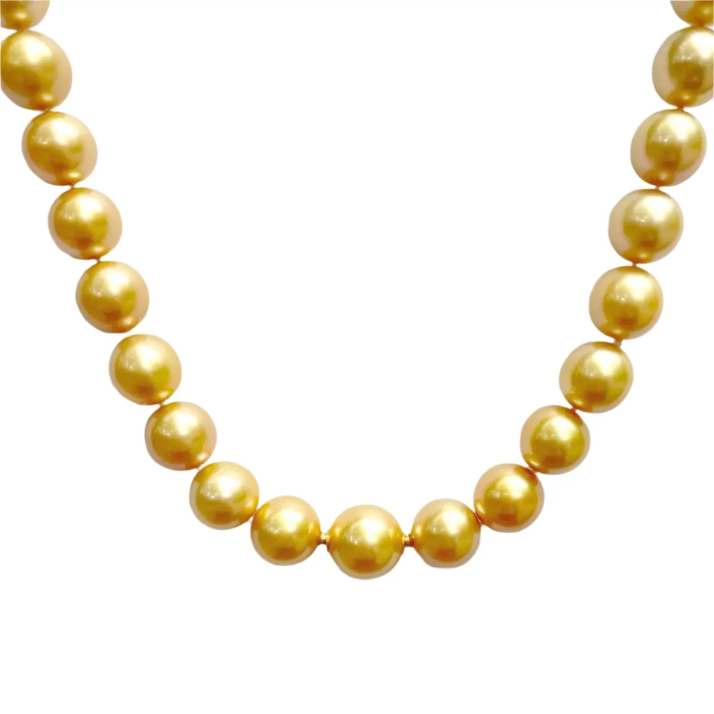 Ombréd Golden Pearl Necklace
