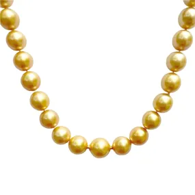 Ombréd Golden Pearl Necklace