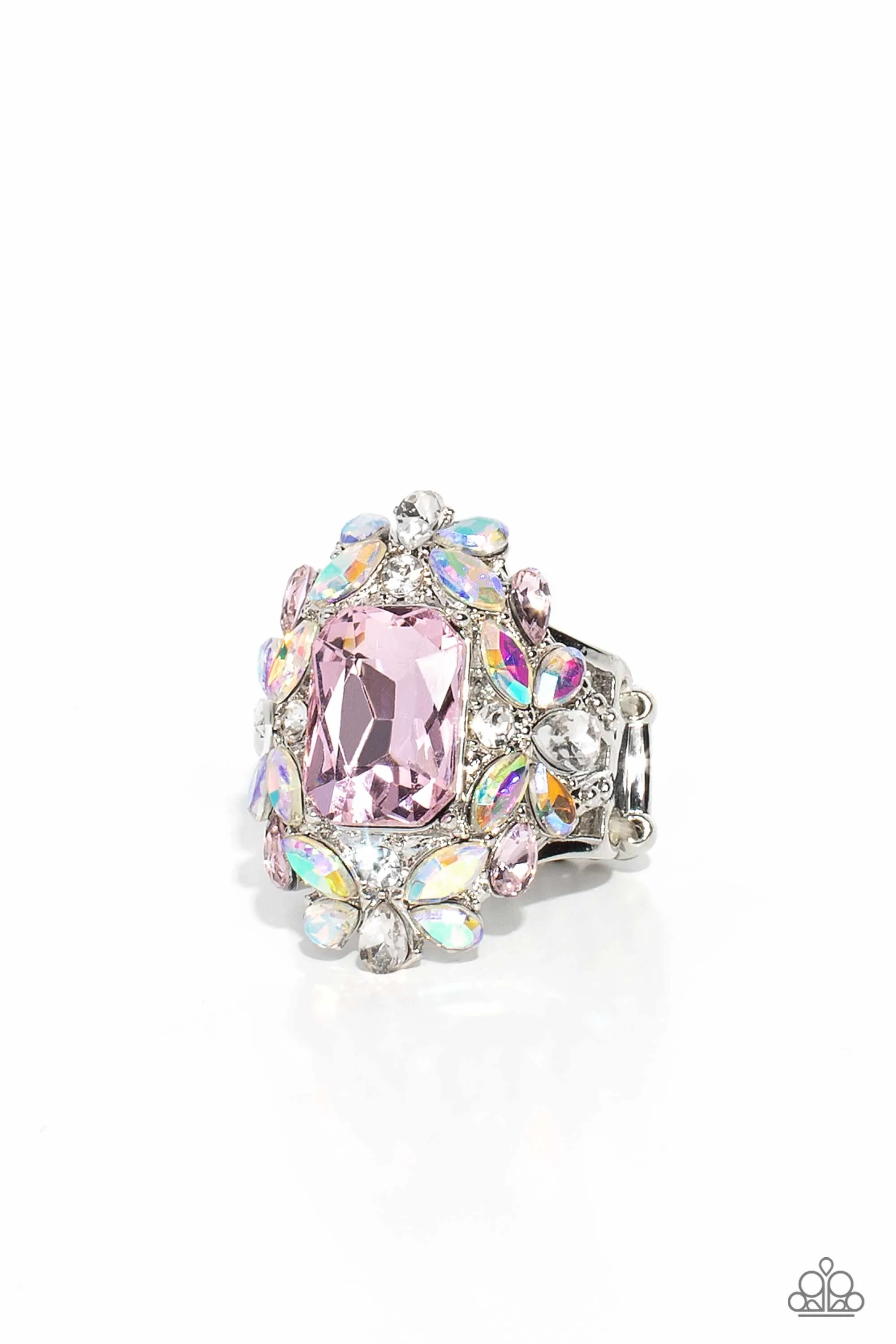 Paparazzi Ring ~ Dynamic Diadem - Pink