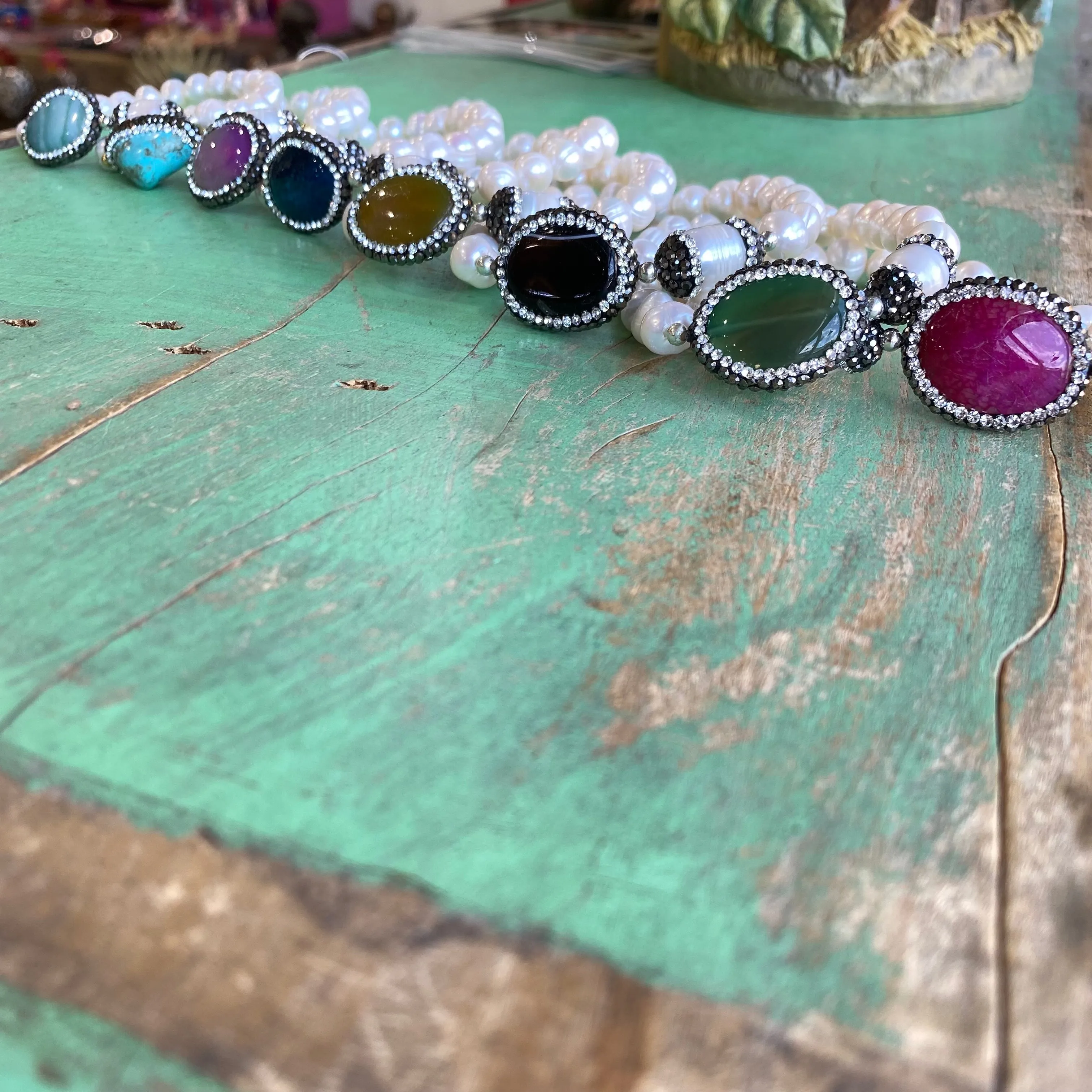 Pop of Pearls Bracelet