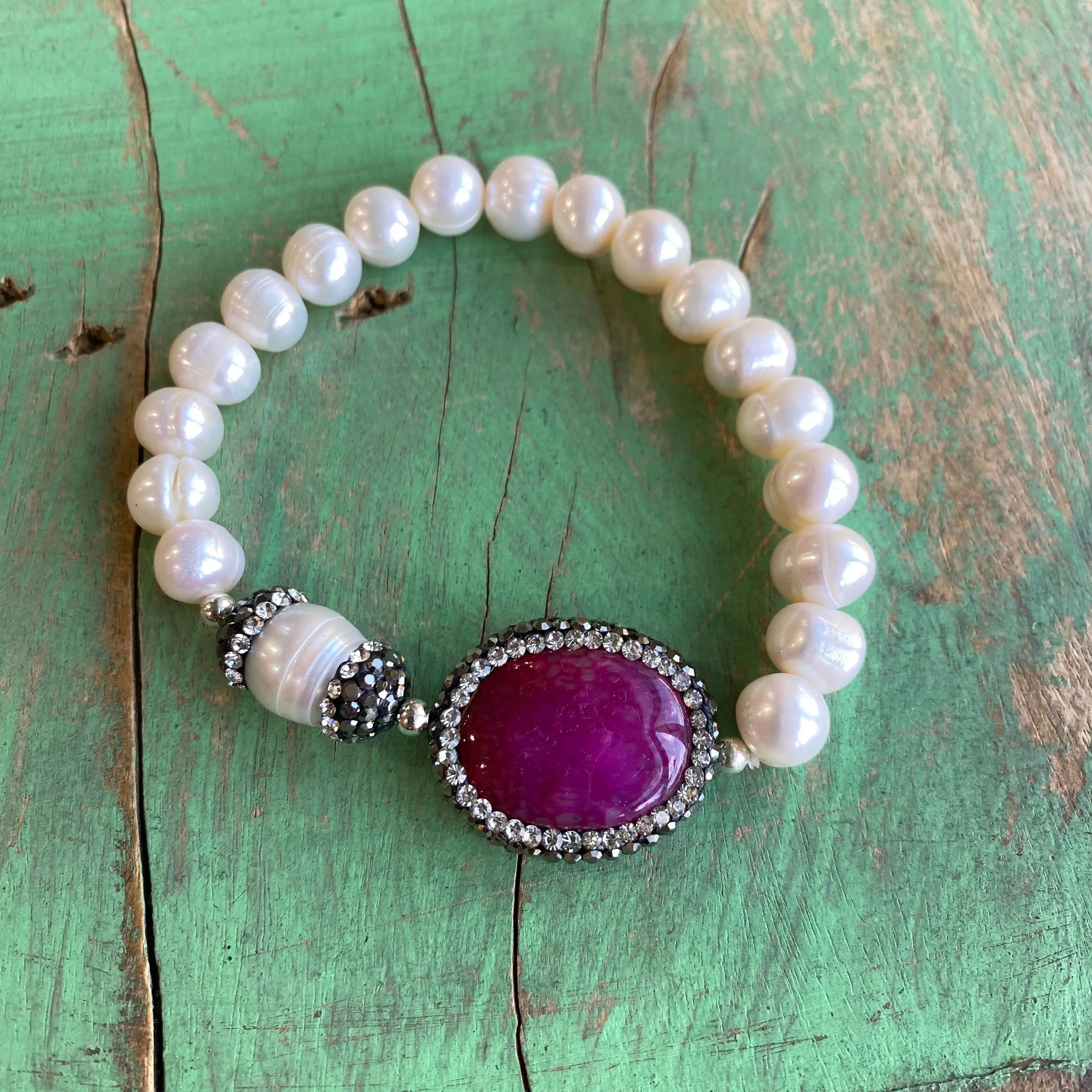 Pop of Pearls Bracelet