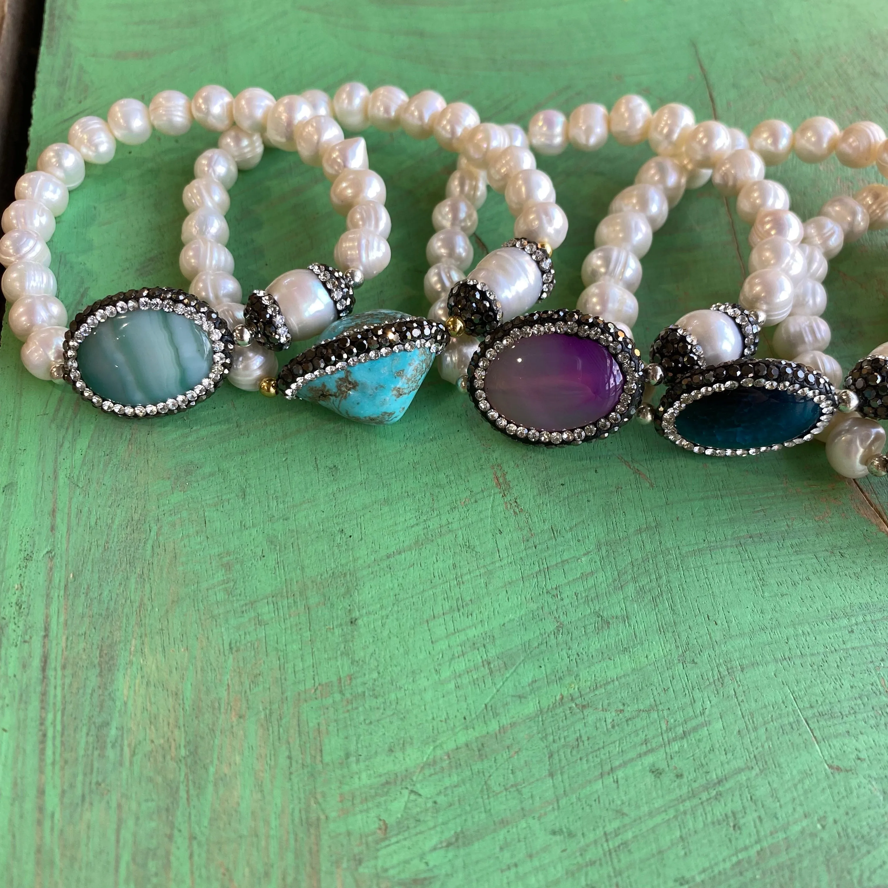 Pop of Pearls Bracelet