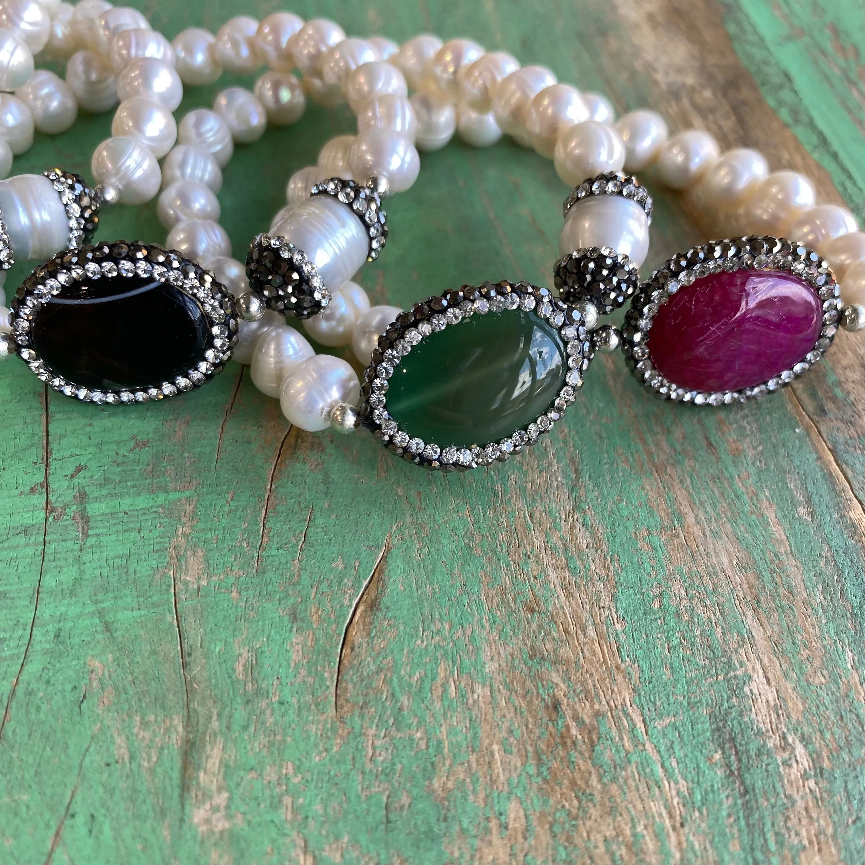 Pop of Pearls Bracelet