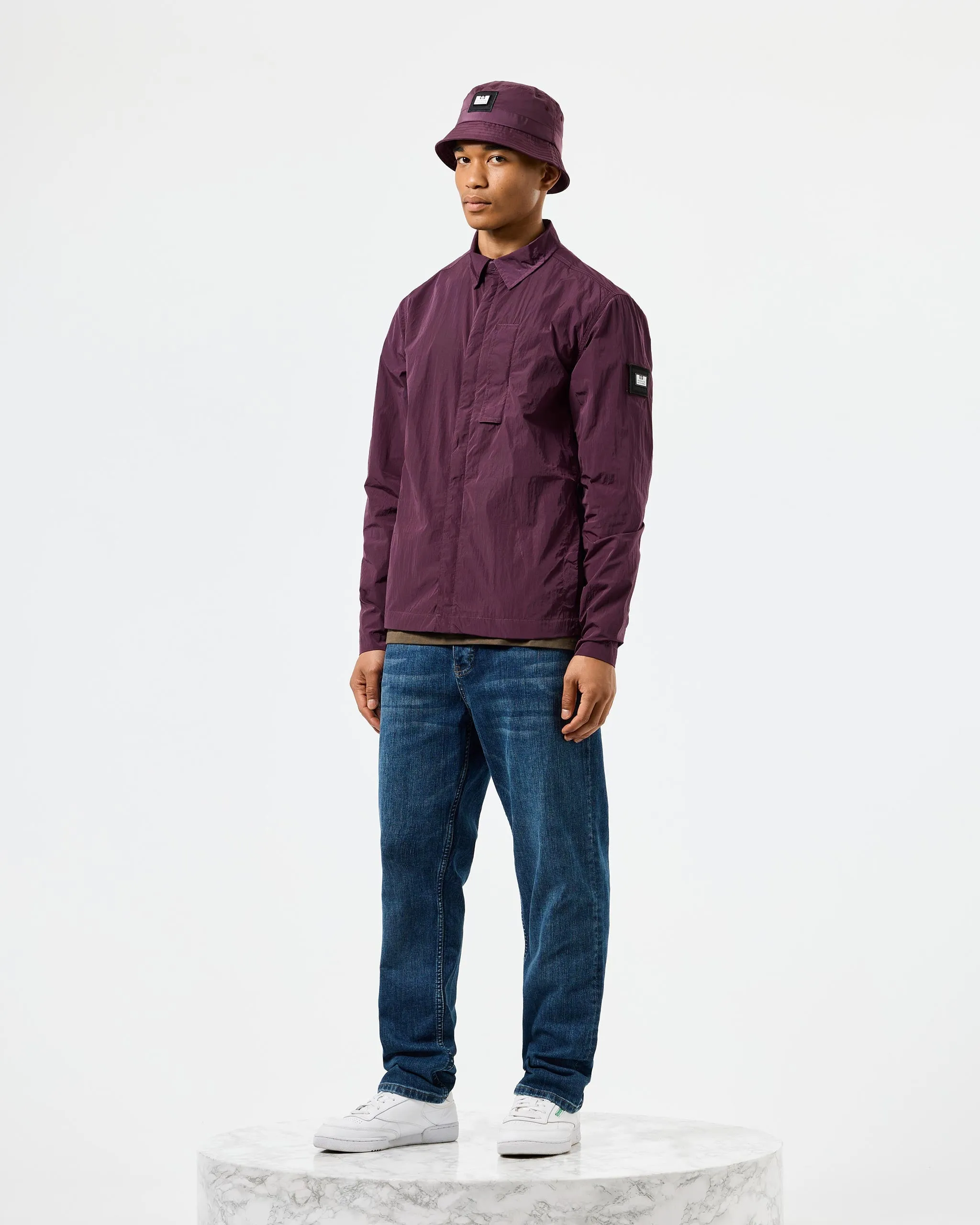 Porter Over-Shirt Acai Berry