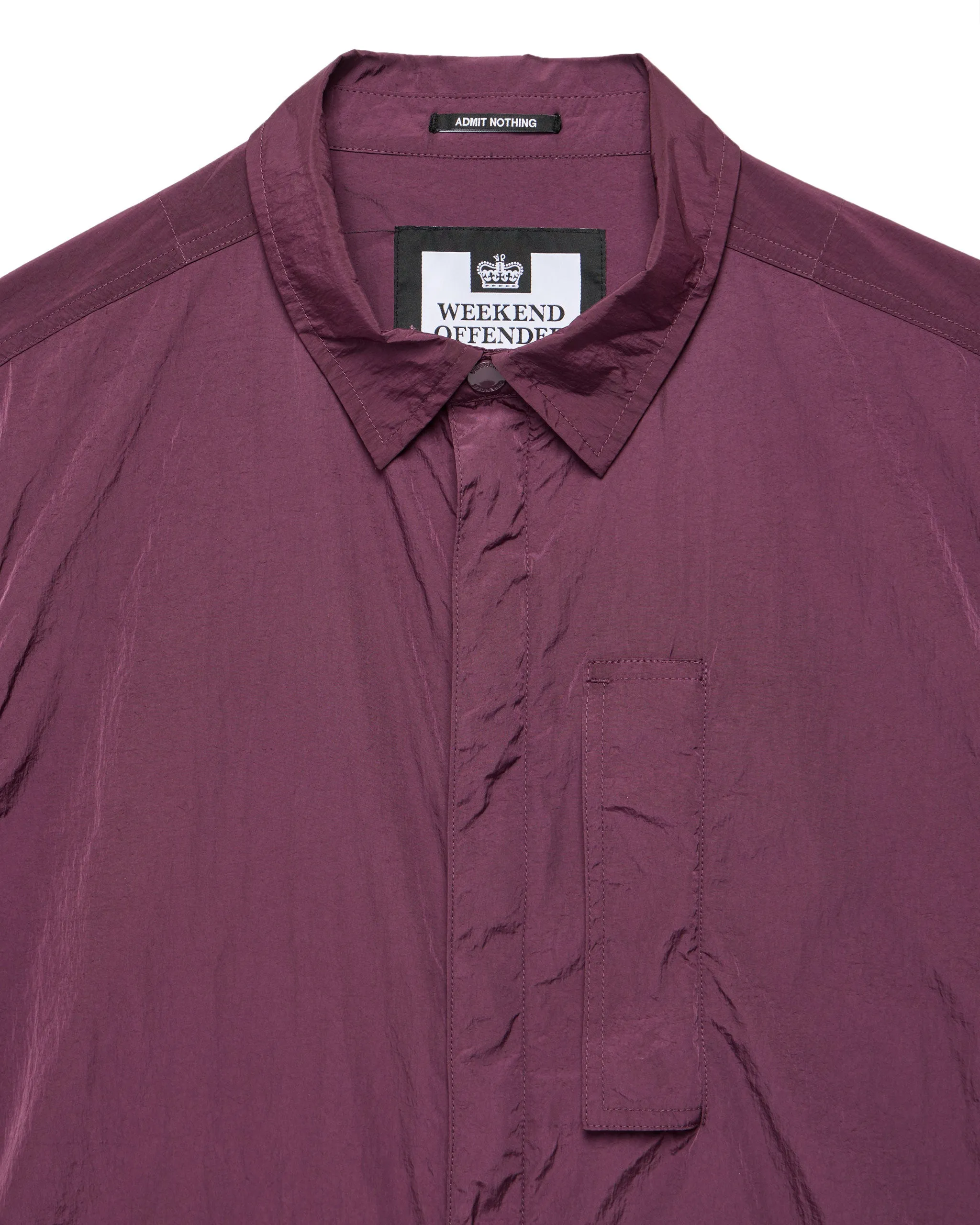 Porter Over-Shirt Acai Berry