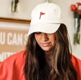 Red Flag Funny Dad Hat