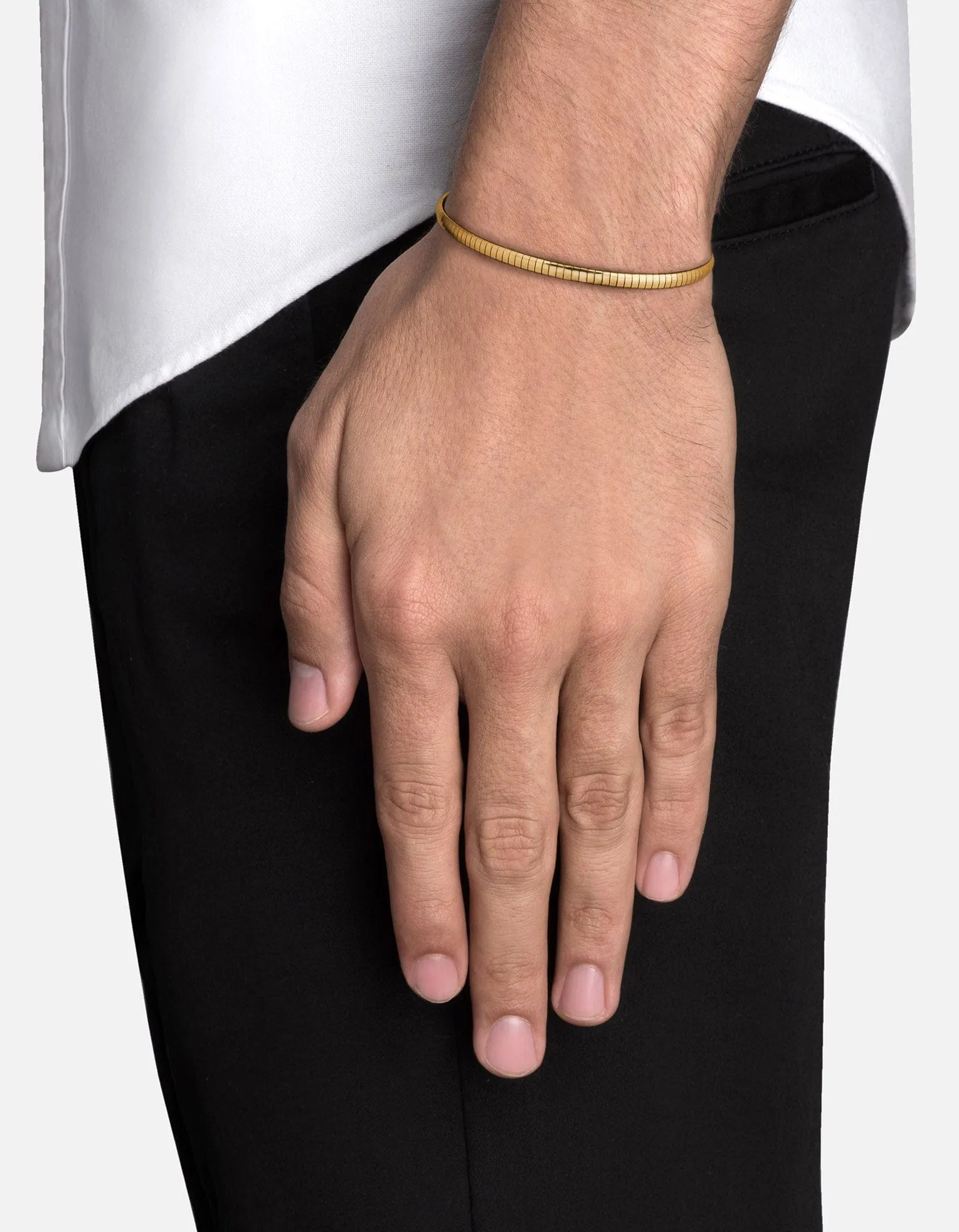 Revel Chain Bracelet II, Gold Vermeil
