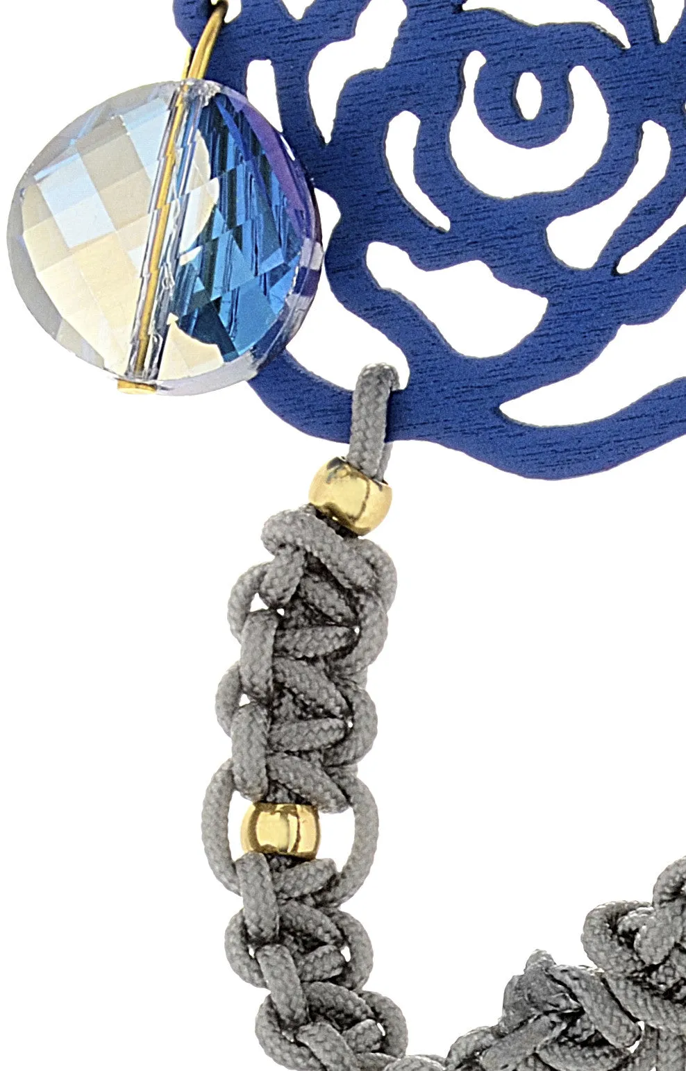 ROSE Indigo Crystal Woman Bracelet