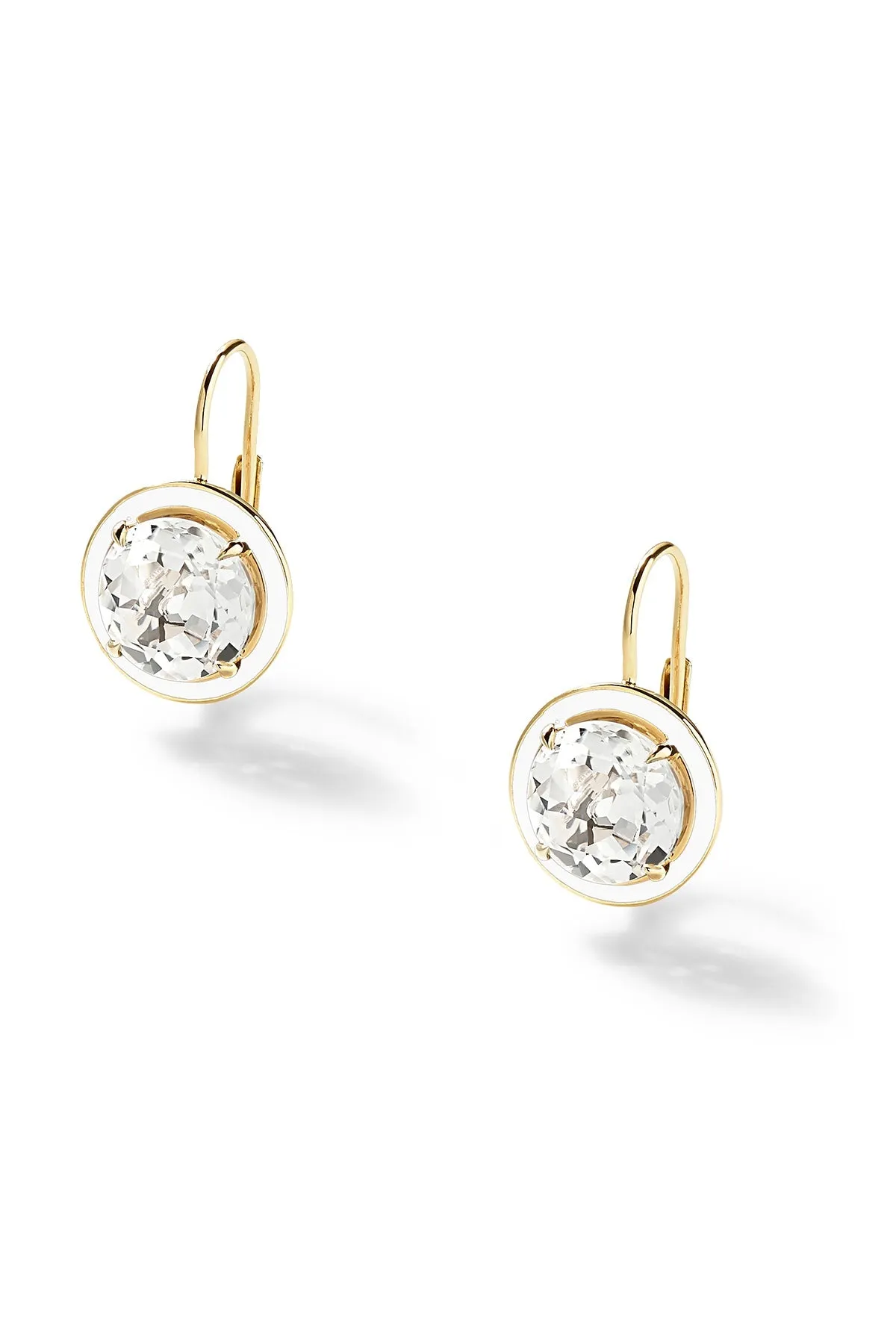 Round Cocktail Drops - White Topaz
