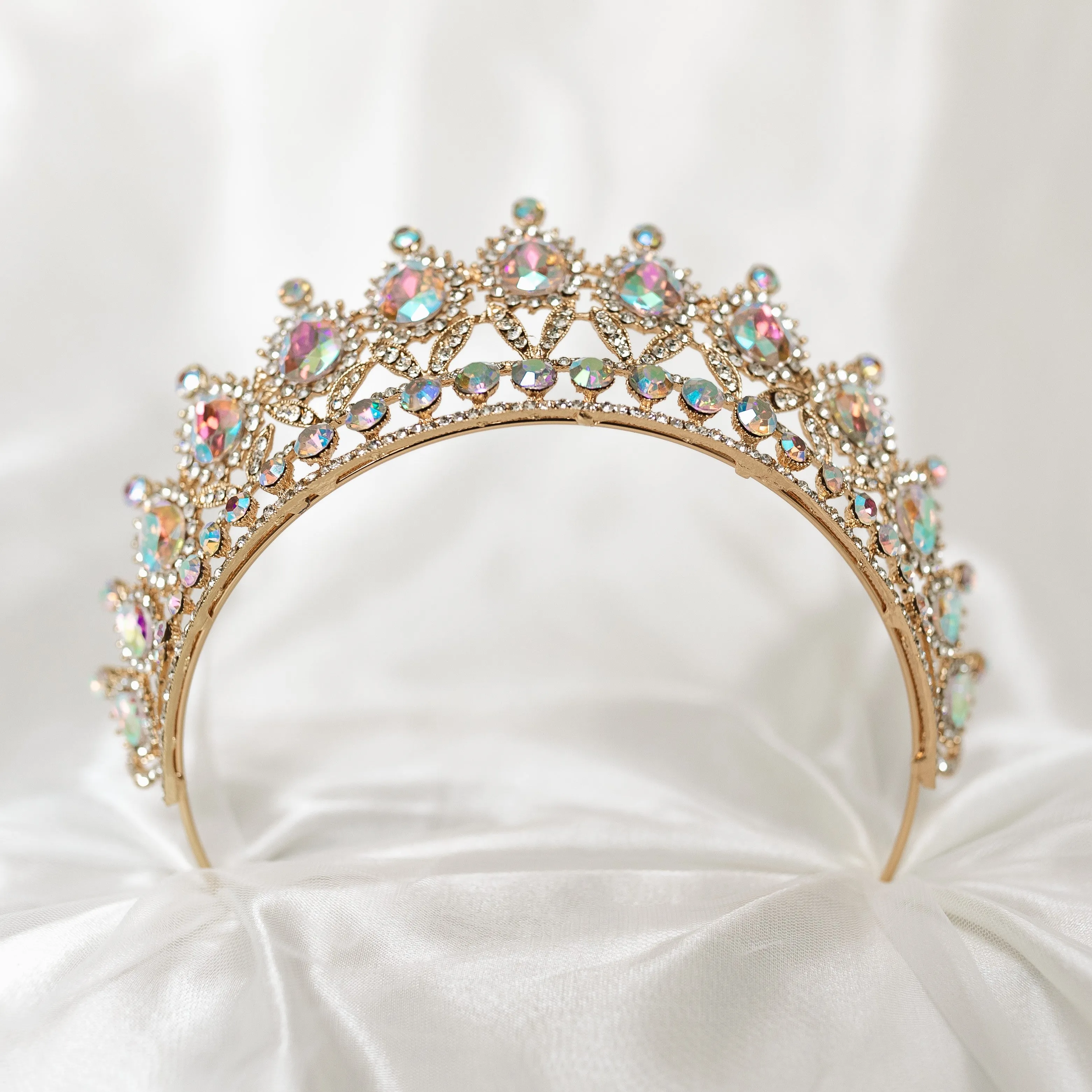 Saya's Tiara in Opal & Gold