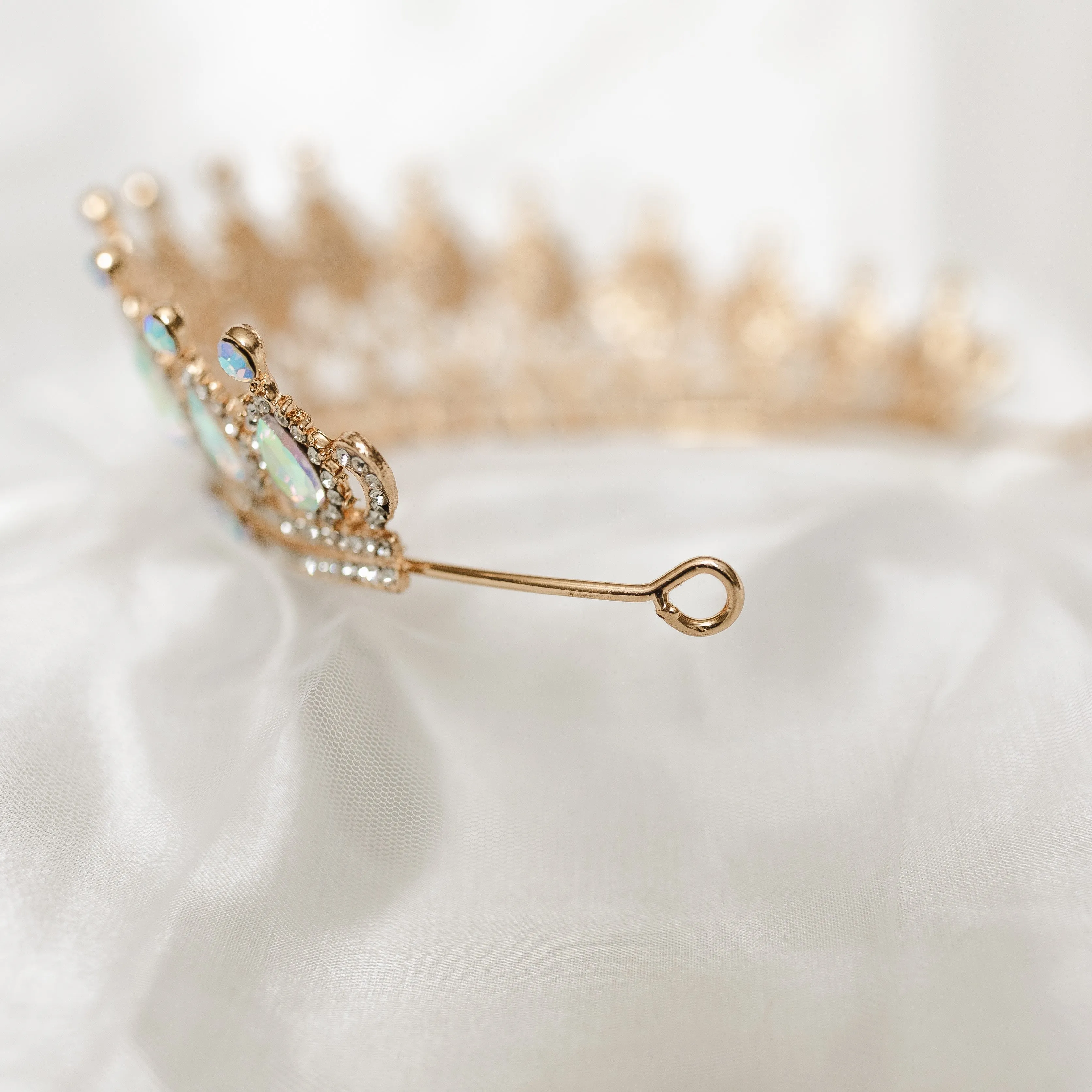Saya's Tiara in Opal & Gold
