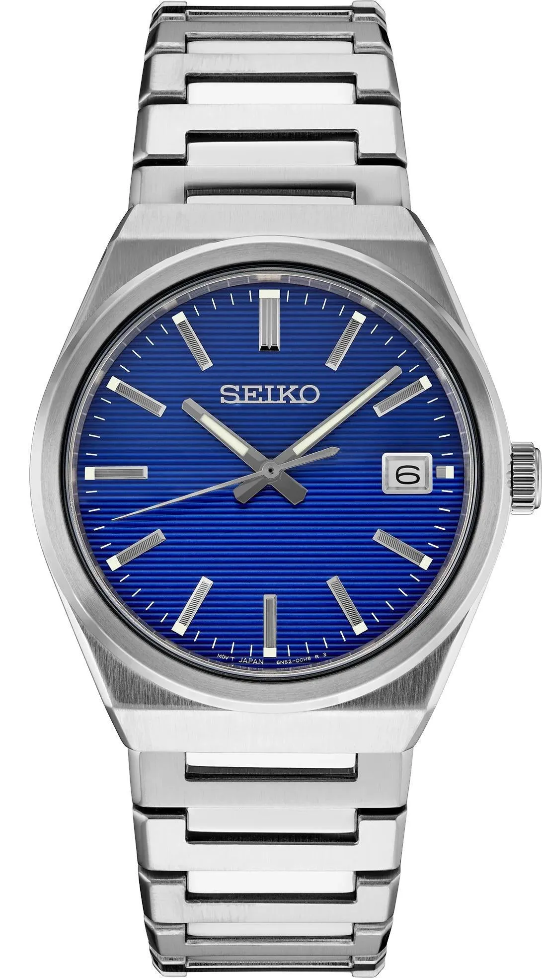 Seiko Essentials Quartz Blue Dial Watch SUR555