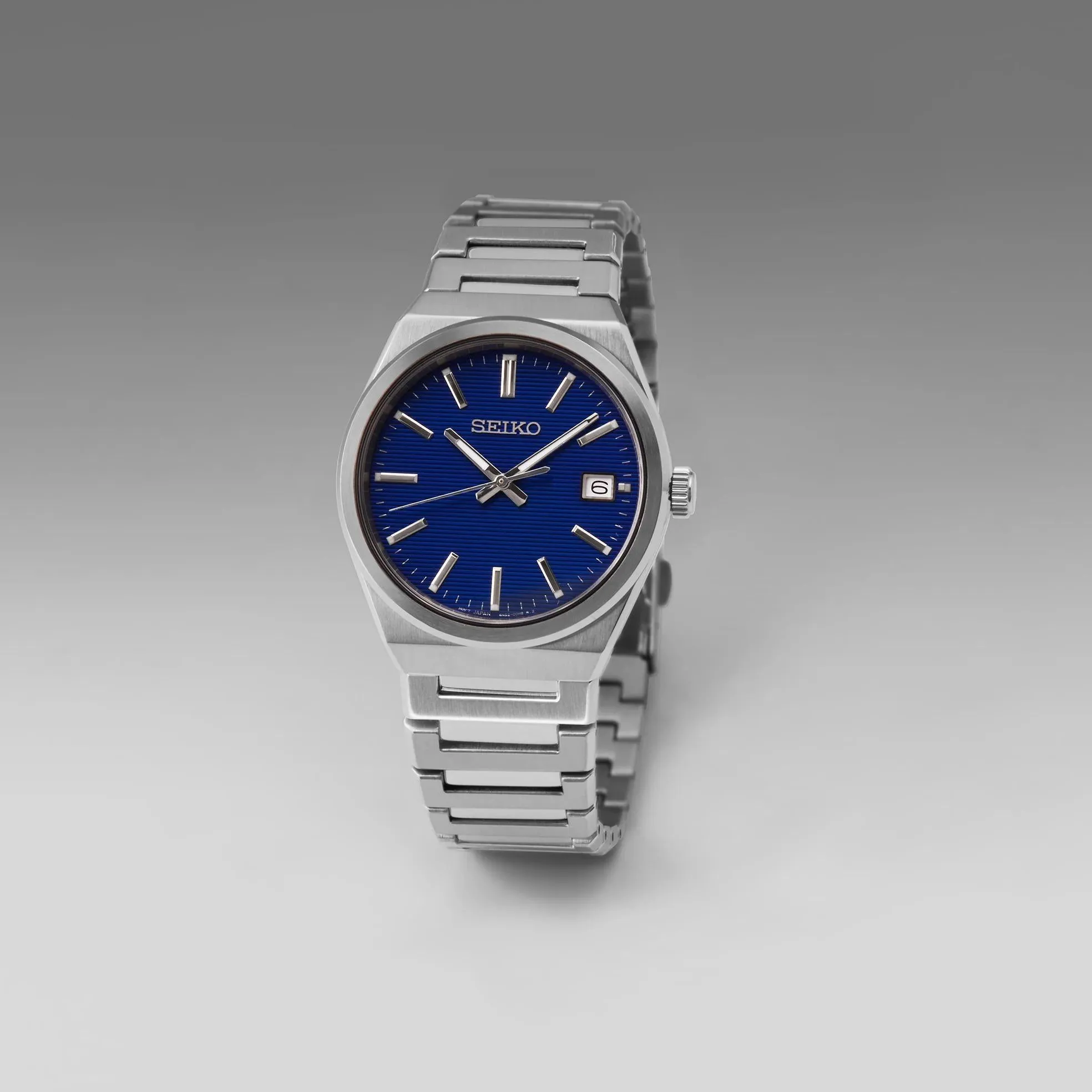 Seiko Essentials Quartz Blue Dial Watch SUR555