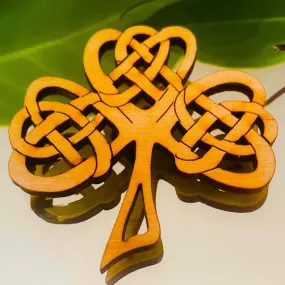 Shamrock Brooch