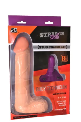 Si-61080 STRAP-ON TOOLS KIT 8in BODY TECHNICIAN-VANILLA