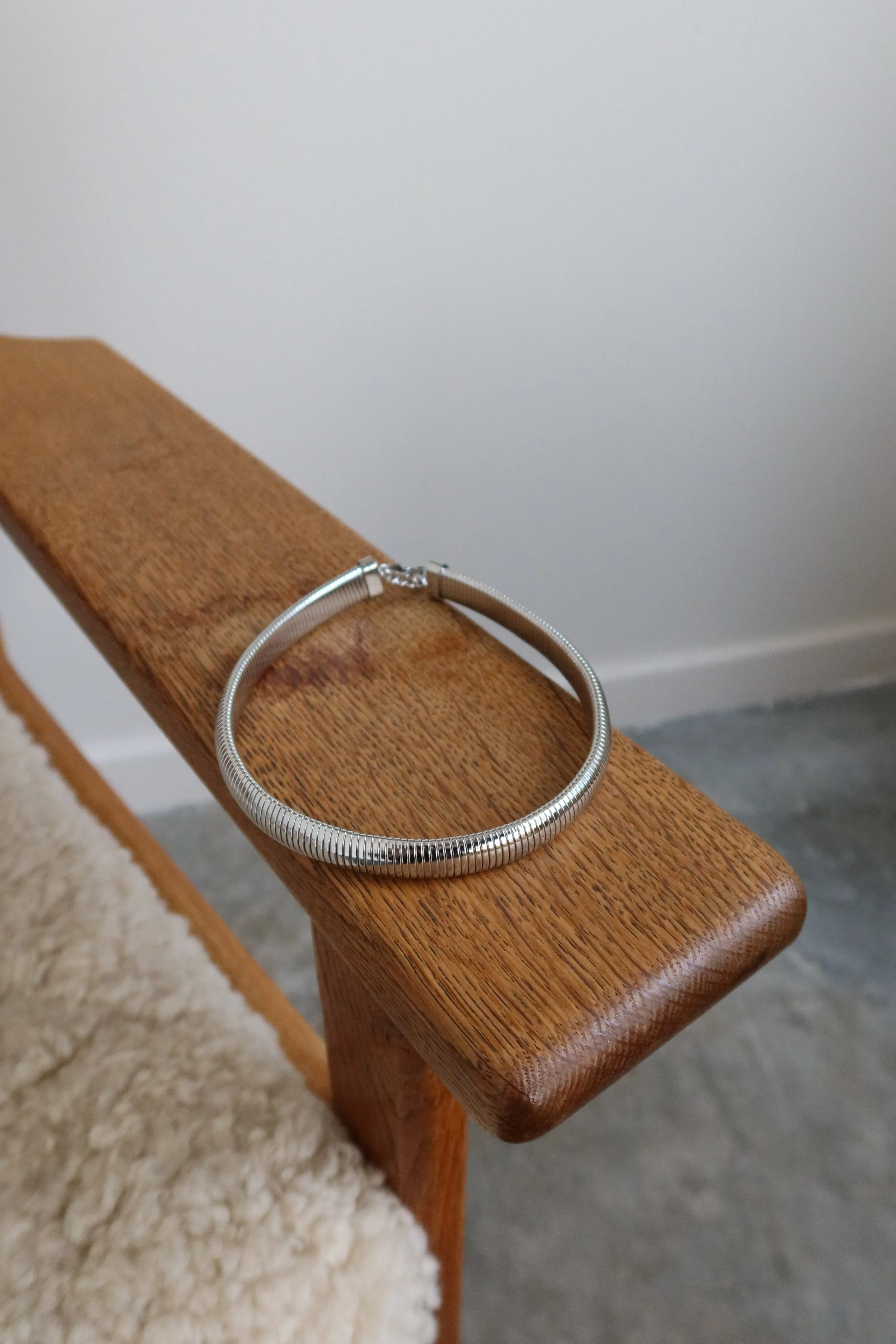 Silver Josie Choker Necklace