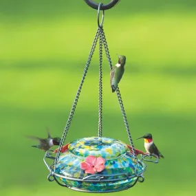 Spring Rain Illuminated Hummingbird Feeder