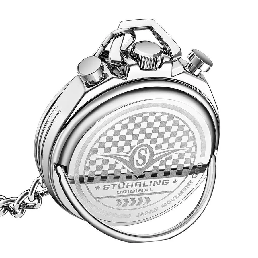 Stuhrling Original Monaco Quartz Blue Dial Men's Pocket Watch M13596