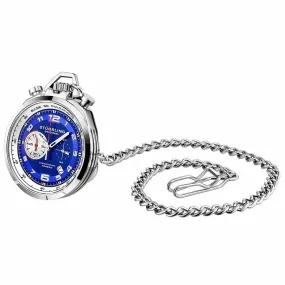 Stuhrling Original Monaco Quartz Blue Dial Men's Pocket Watch M13596