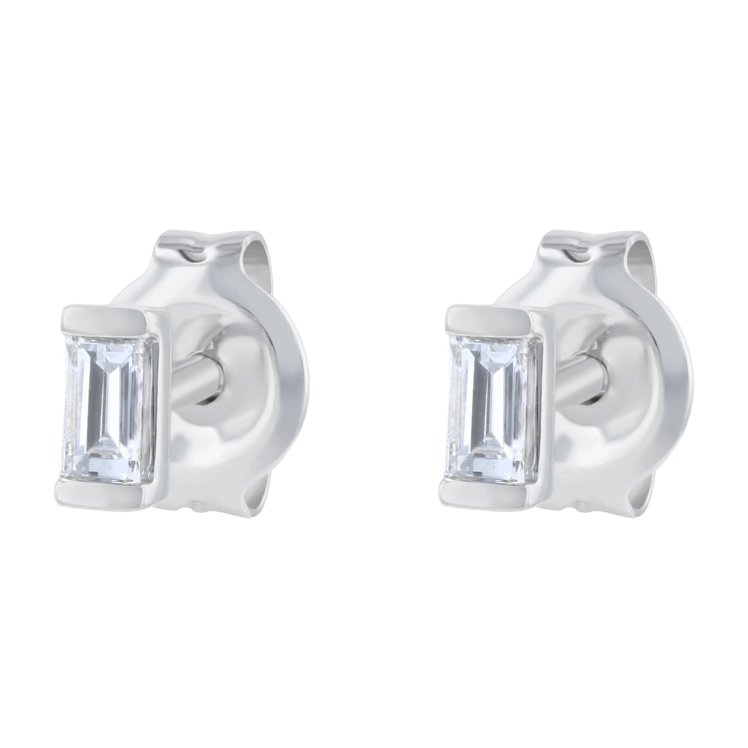 The Diamond Baguette Stud