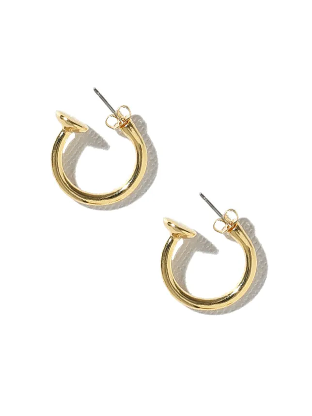 The Small Cecilia Hoop Earrings