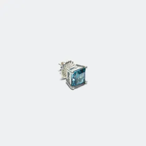 Topaz Stud - 925 Silver