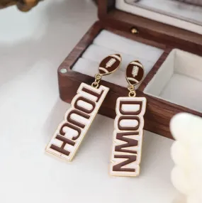 Touchdown Statement Earrings