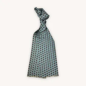 Turquoise Silk Scarf