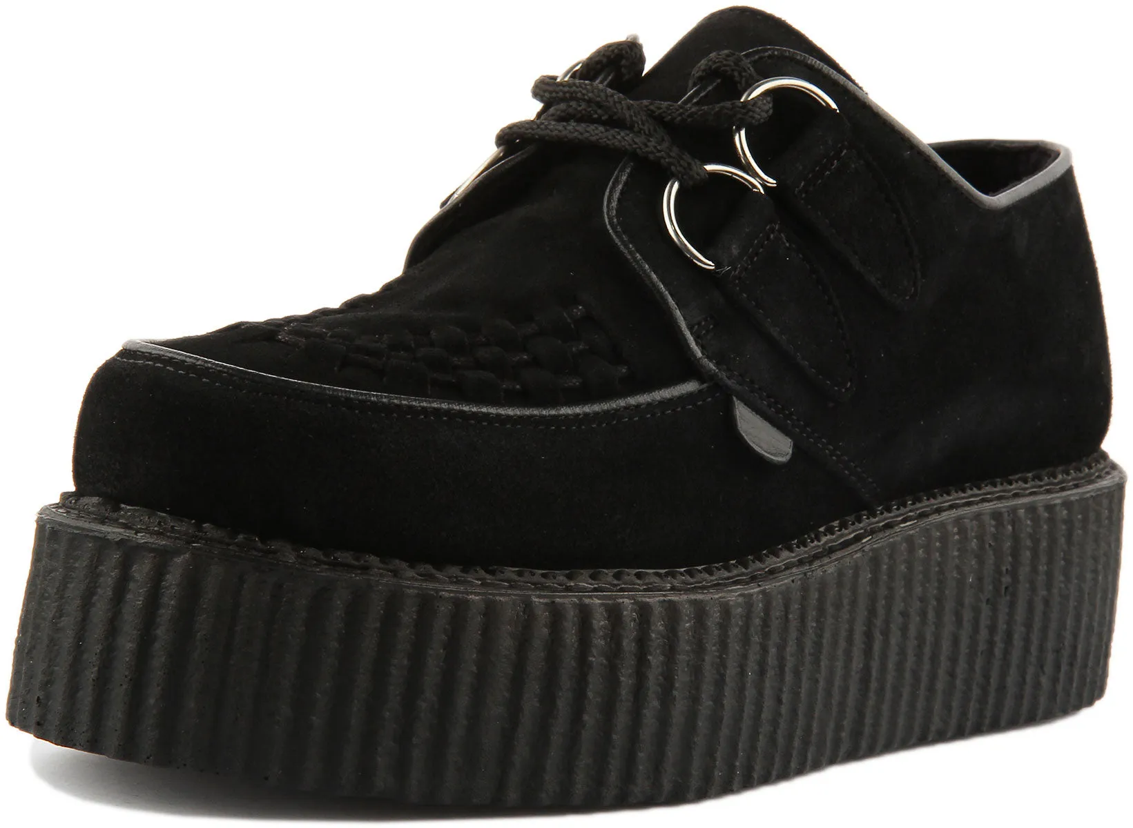 Underground Wulfrun Double In Black Suede
