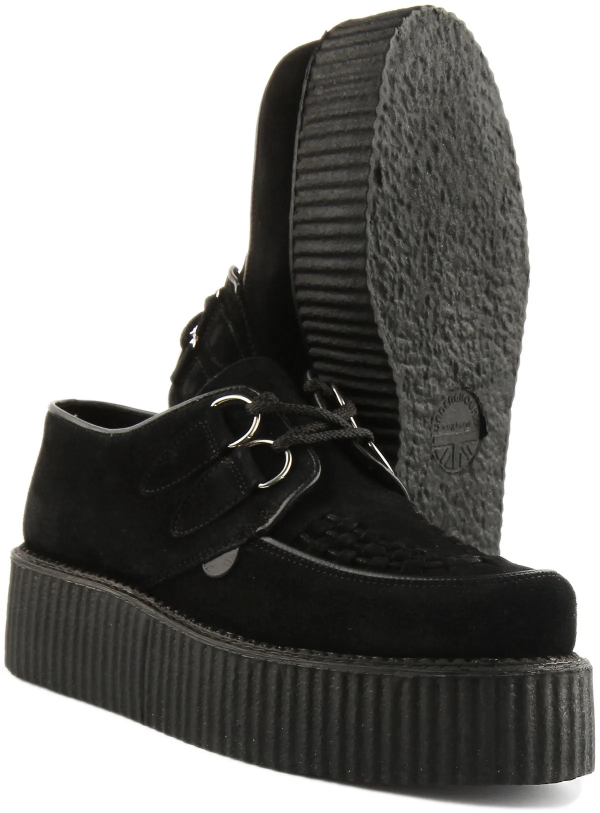 Underground Wulfrun Double In Black Suede