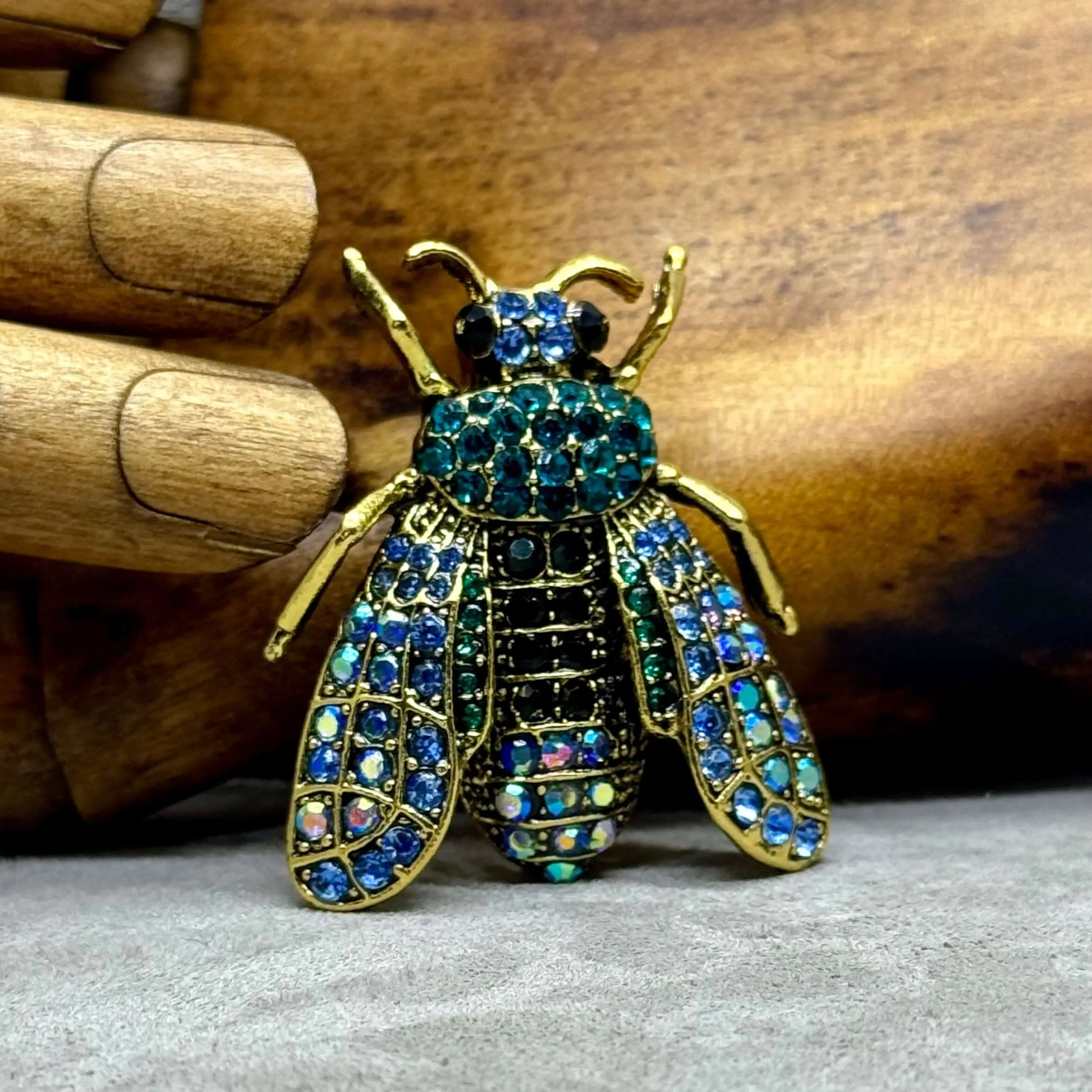 Victorian Inspired Large Fly Brooch