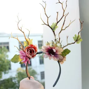 Voguish Fairy Floral Headpiece