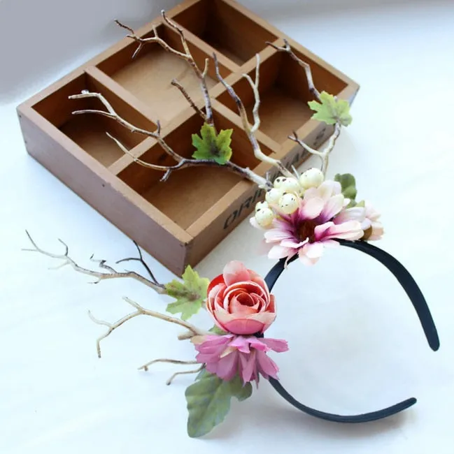 Voguish Fairy Floral Headpiece