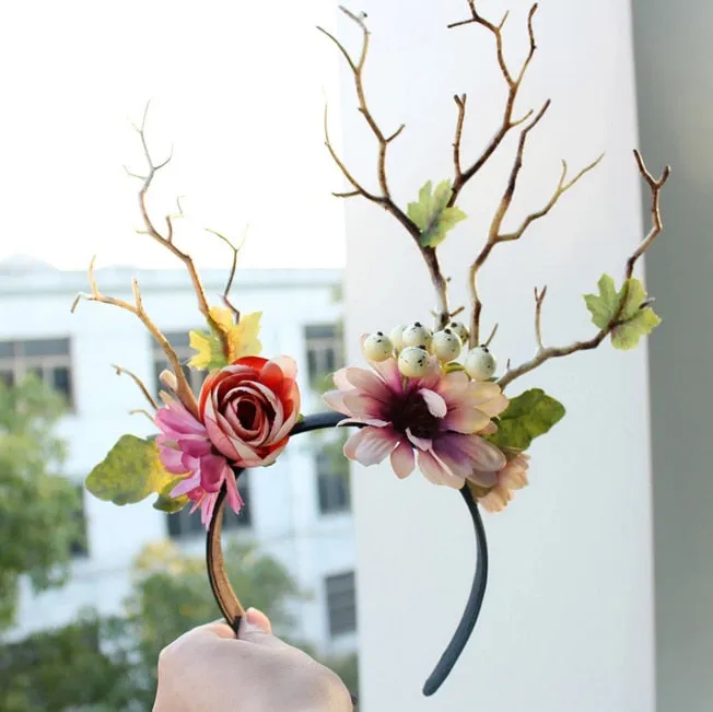 Voguish Fairy Floral Headpiece
