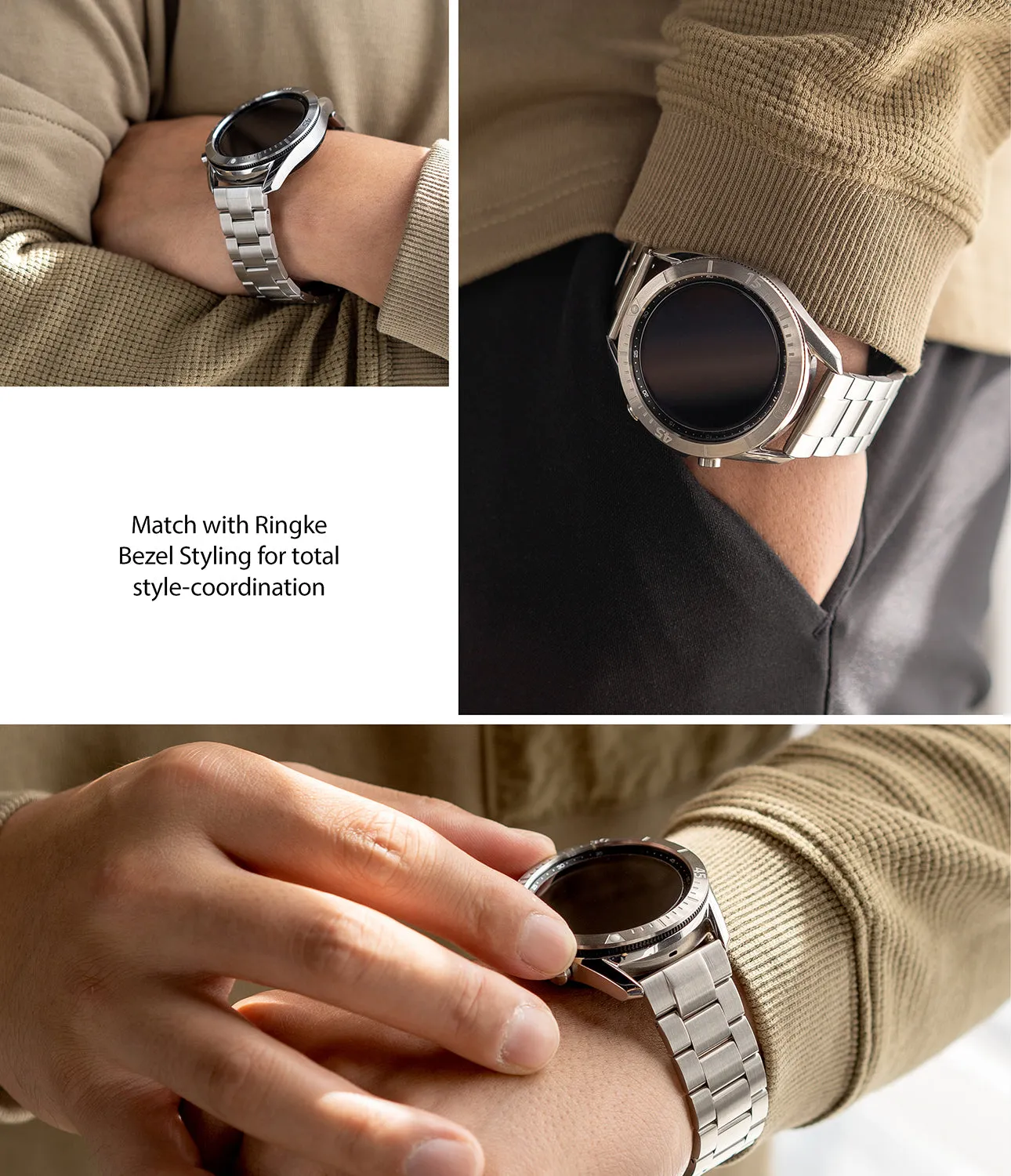 Watch Lug 22mm | Metal One Band [Black]