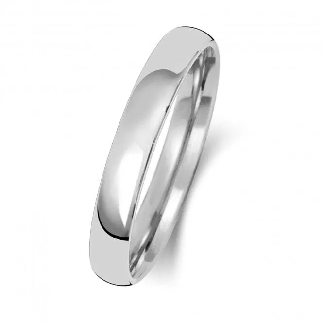 Wedding Band 18K Slight Court 3mm-1.15 Wedding  Ring WQ113WL/I